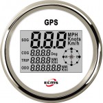 GPS спидометр мультиэкран ECMS (белый/черный)